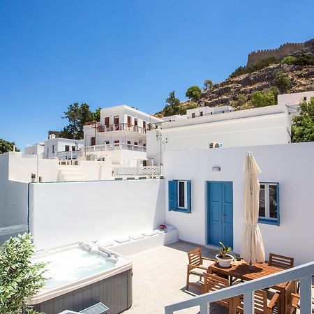 Villa Euphrosyne Líndos Buitenkant foto