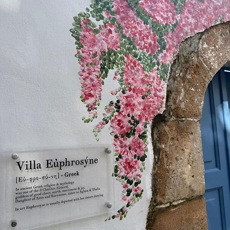 Villa Euphrosyne Líndos Buitenkant foto