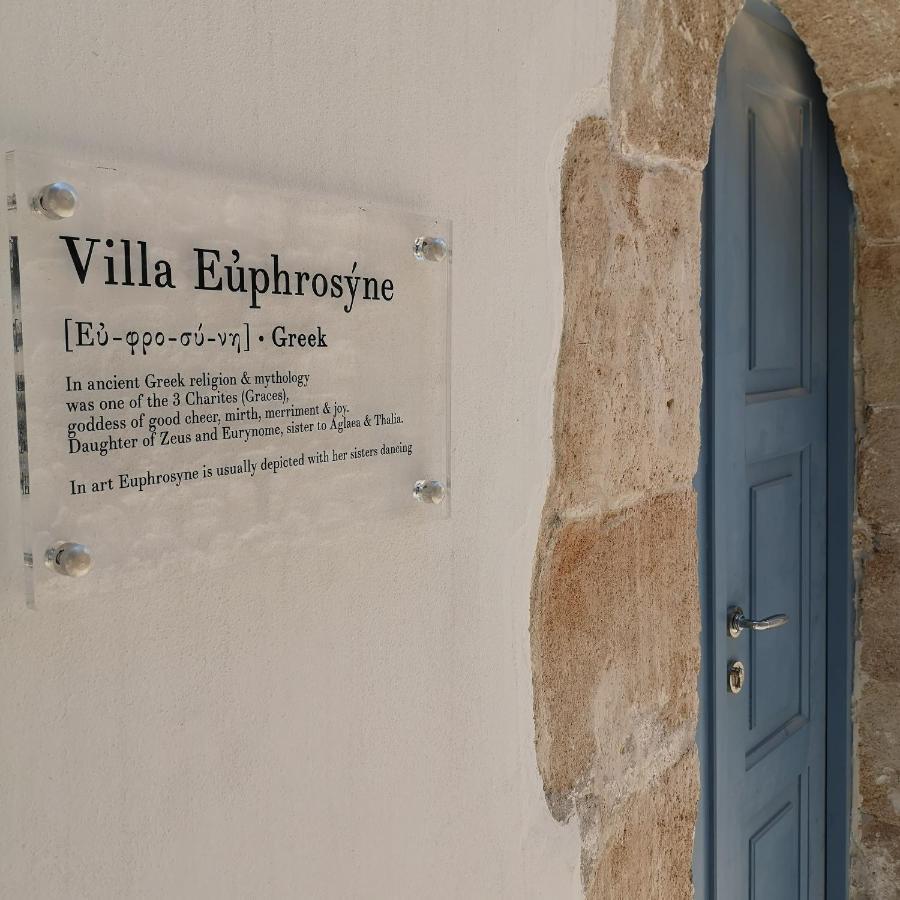 Villa Euphrosyne Líndos Buitenkant foto