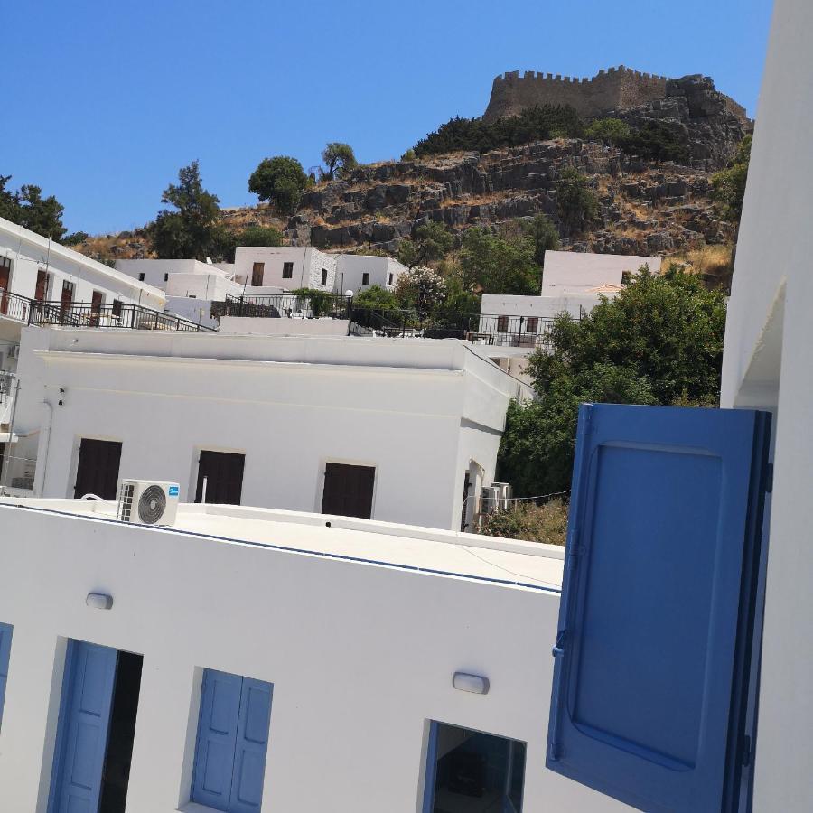 Villa Euphrosyne Líndos Buitenkant foto