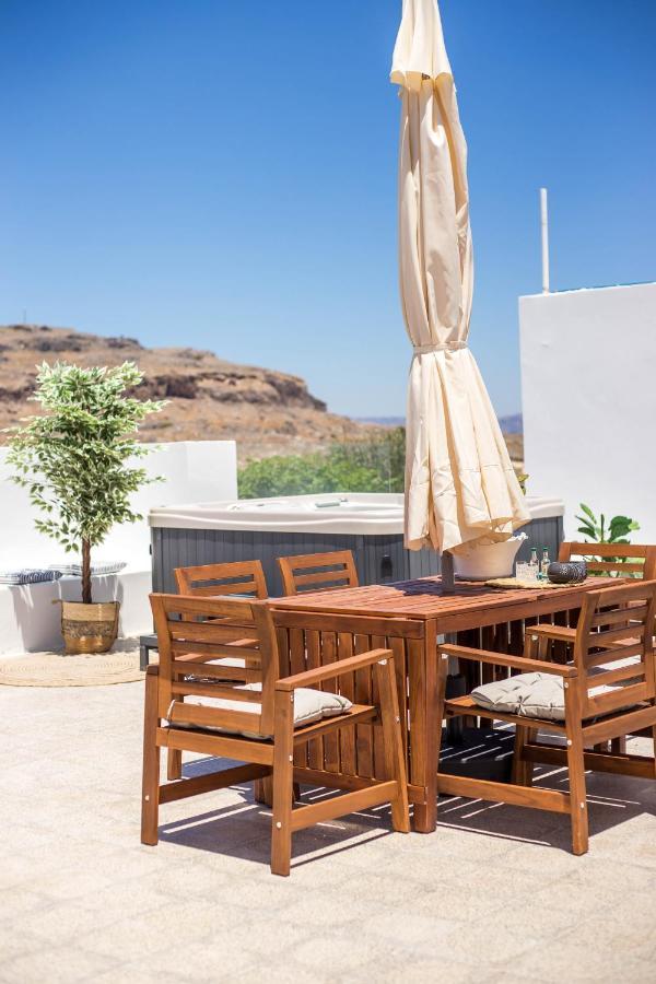 Villa Euphrosyne Líndos Buitenkant foto